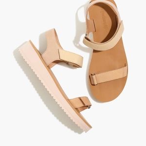 Madewell Maggie Sandal in Sand Sz 7